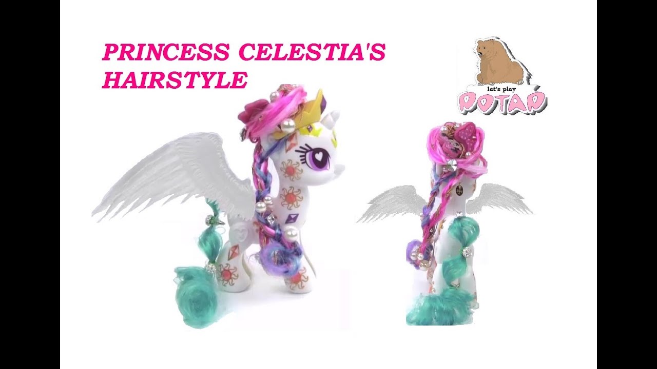 HTVS - Princess Celestia Hair Tutorial - Новая Прическа Принцессы Селестии Игры для Девочек