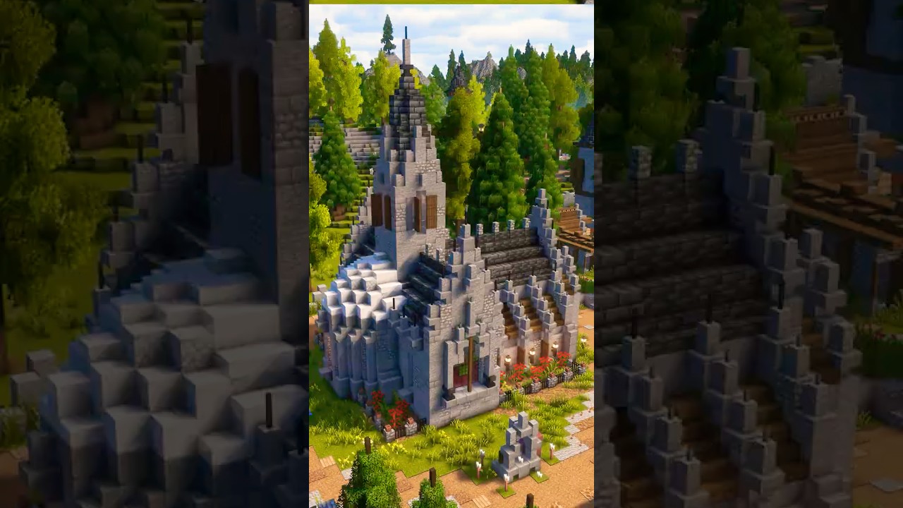 Minecraft Medieval Church | Building Tutorial Soon! 