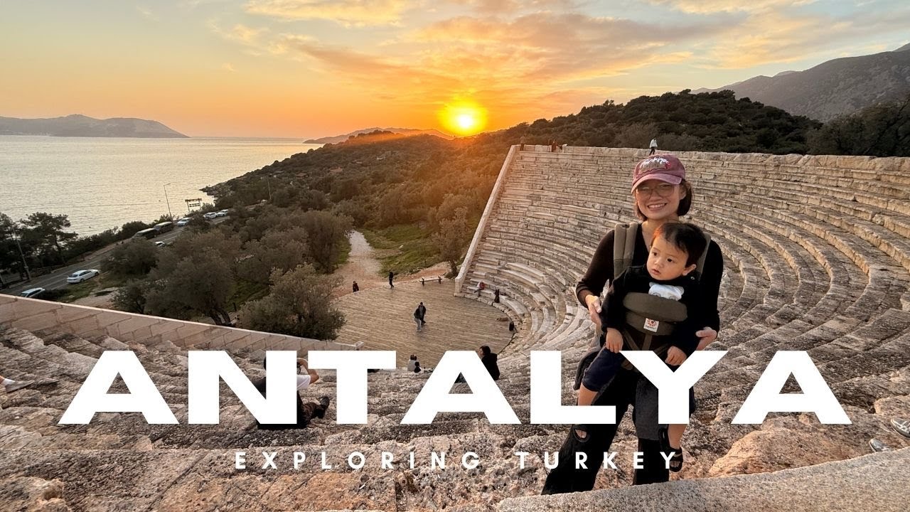 Antiphellos Ampitheater in Kas Antalya Turkey