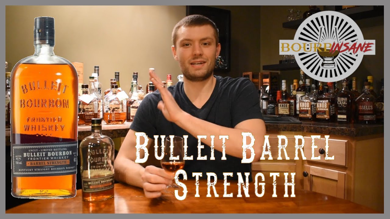 Bulleit Barrel Strength Kentucky Straight Bourbon Whiskey Review
