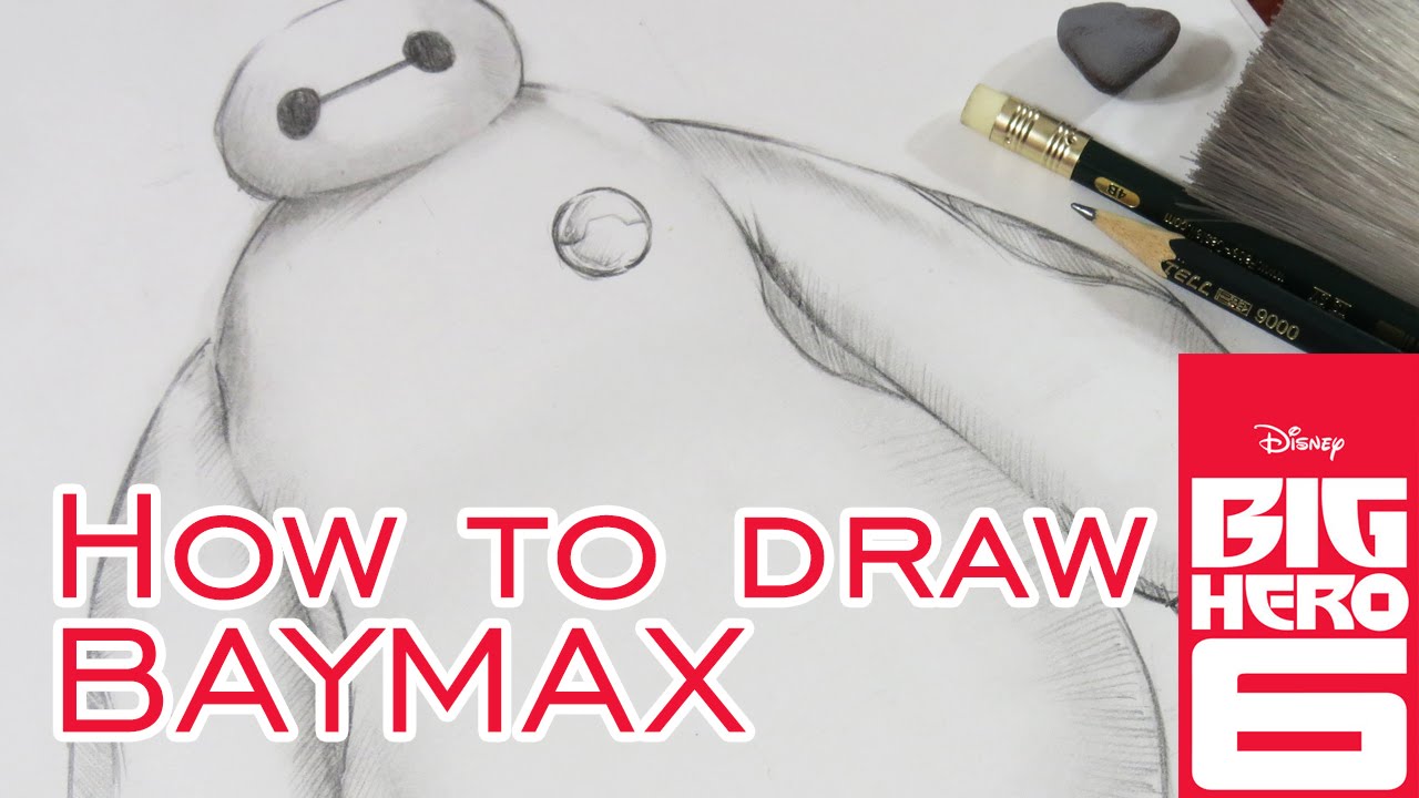 How to Draw Baymax from Big Hero 6 