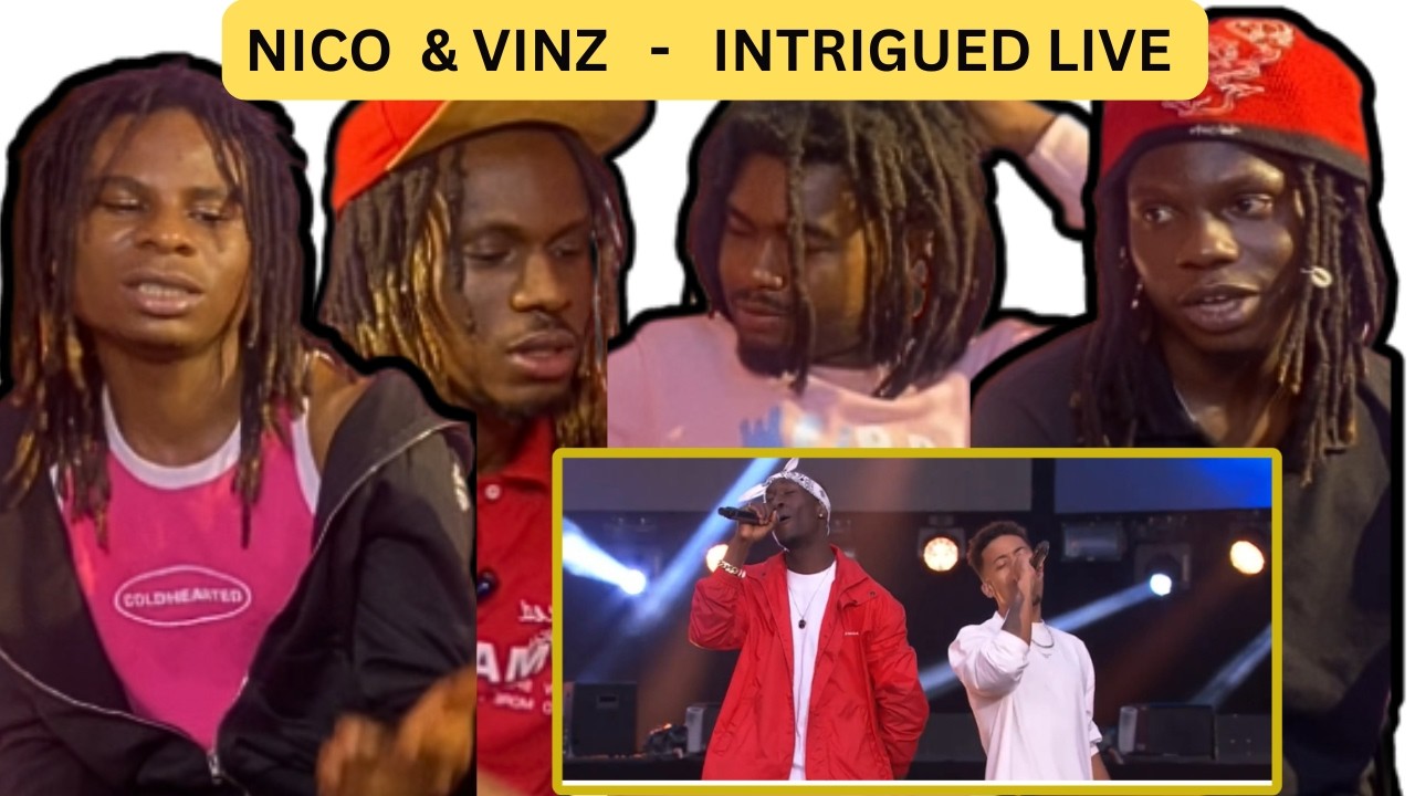 Rappers first time reacting to : Nico & Vinz   - Intrigued 2017 live( reaction)