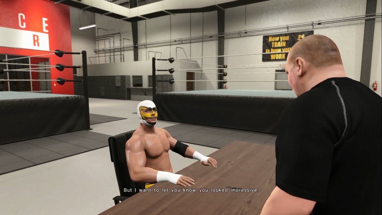 WWE 2K15 MYCAREER: Deagle's NXT Tryout & First Match (Week 1-2)