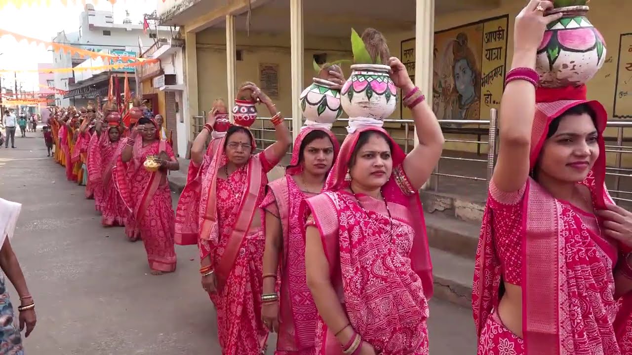 SHIV MAHAPURAN INDIRA NAGAR HATHKHOJ KALASH YATRA