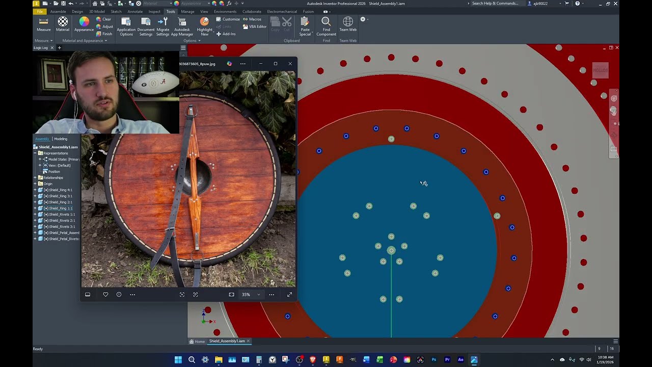 Redesigning Captain America's Shield: Part 12