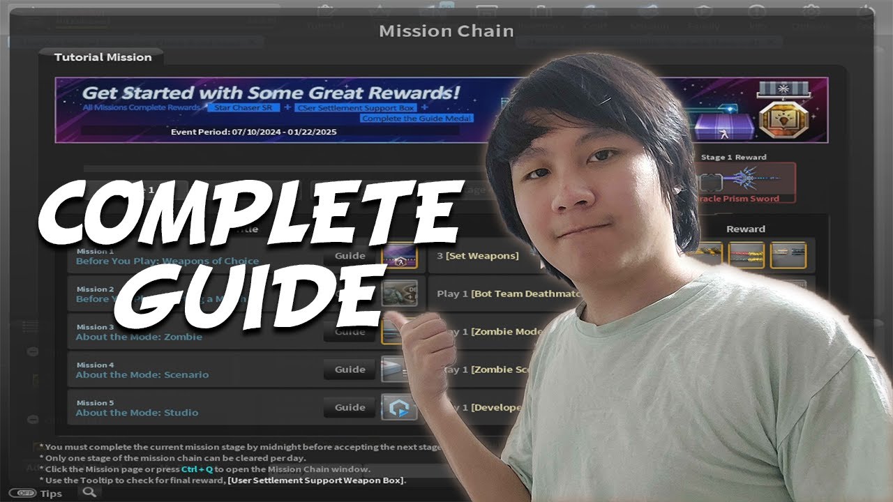 CSN:S Mission Chain Complete Guide Remastered