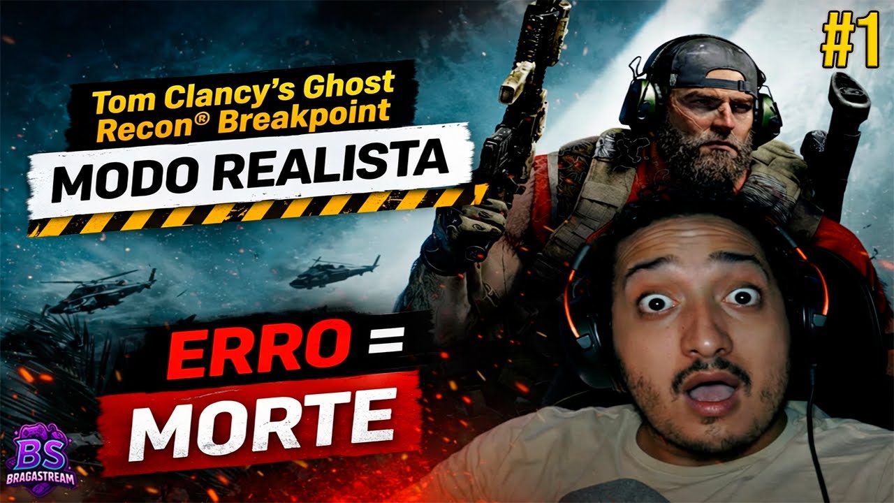 Sem mapa, sem ajuda e no modo REALISTA… Ghost Recon Breakpoint 🔥