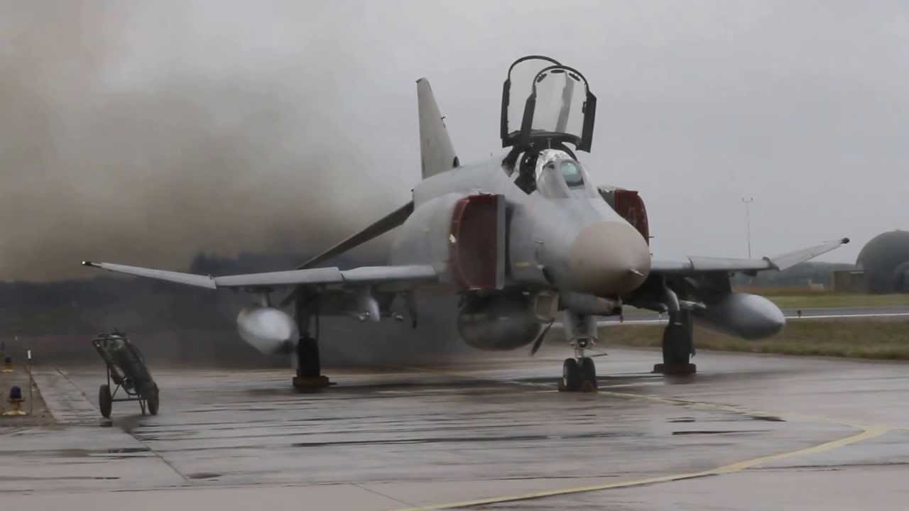 2013-06-28 Wittmund howling and smoking test F-4F Phantom