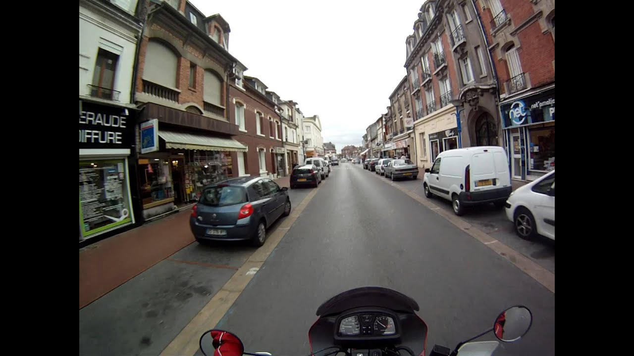 Chauny, France by Motorcycle