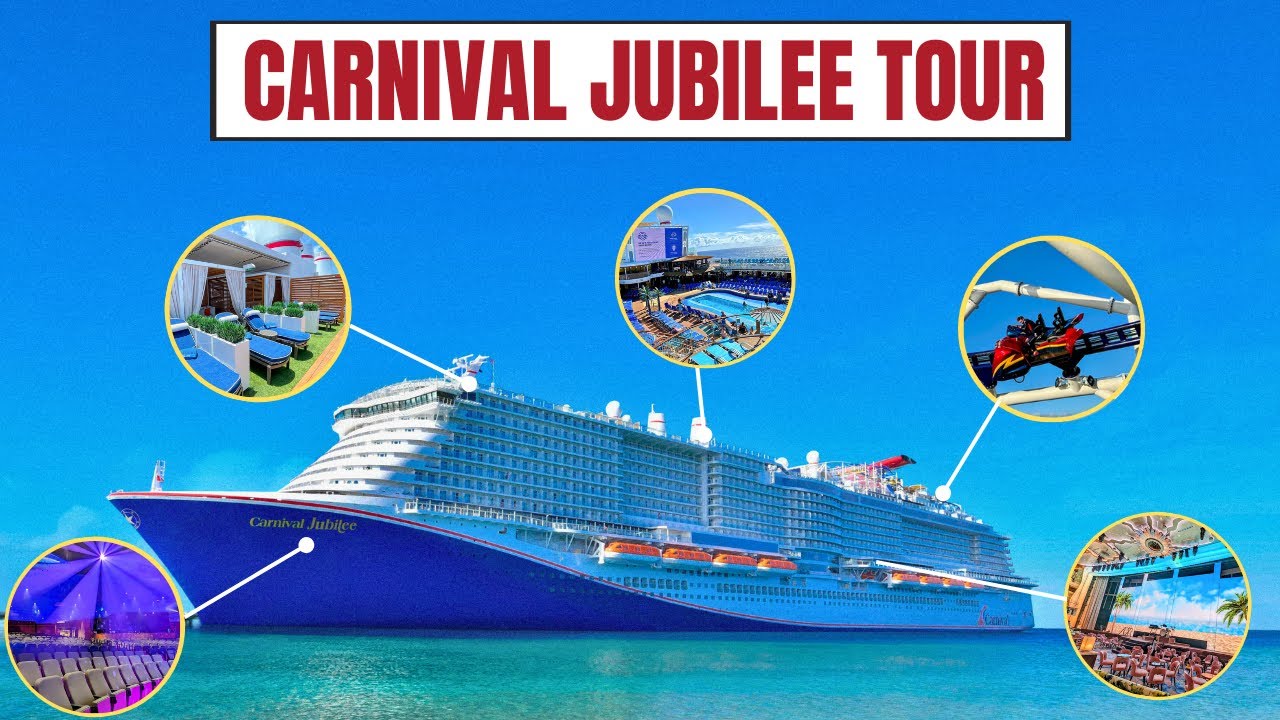 Carnival Jubilee ULTIMATE Cruise Ship Tour (2024)
