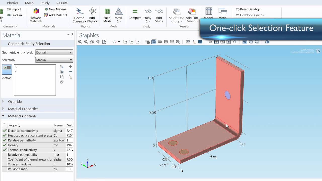 COMSOL Multiphysics New UI Instructional Tutorial