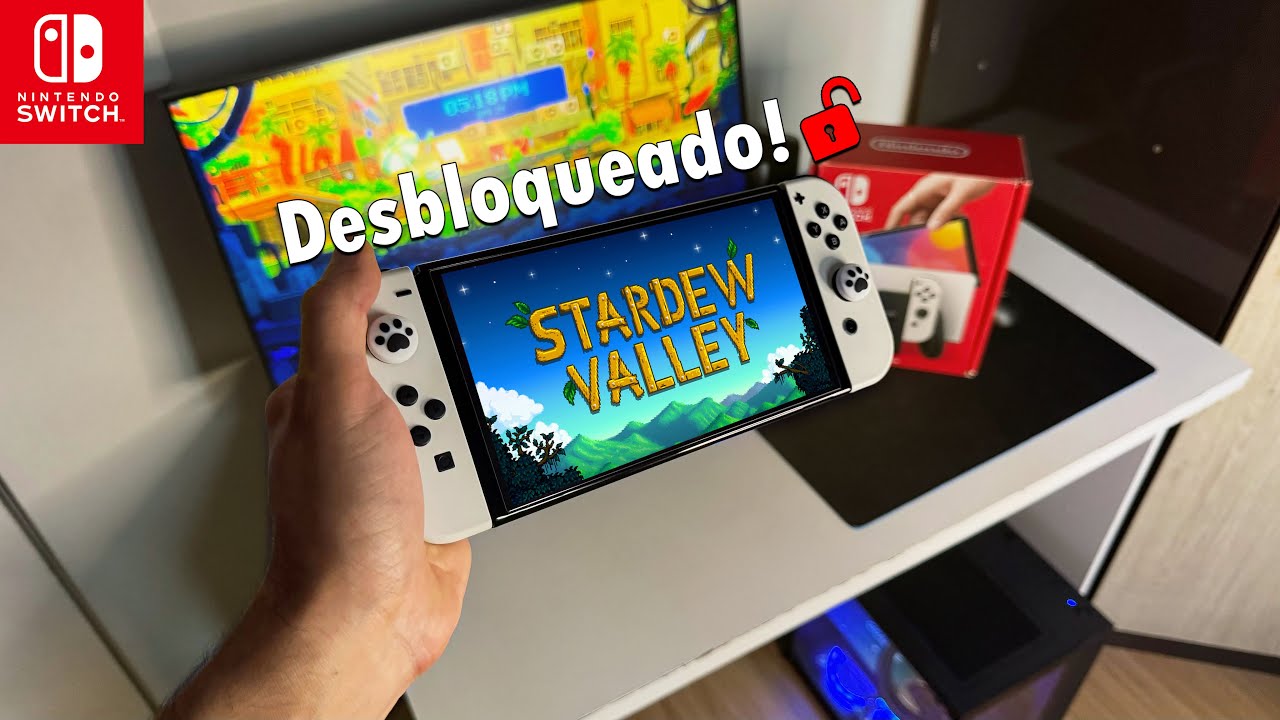 Nintendo Switch Oled DESBLOQUEADO (vale a pena em 2025?)