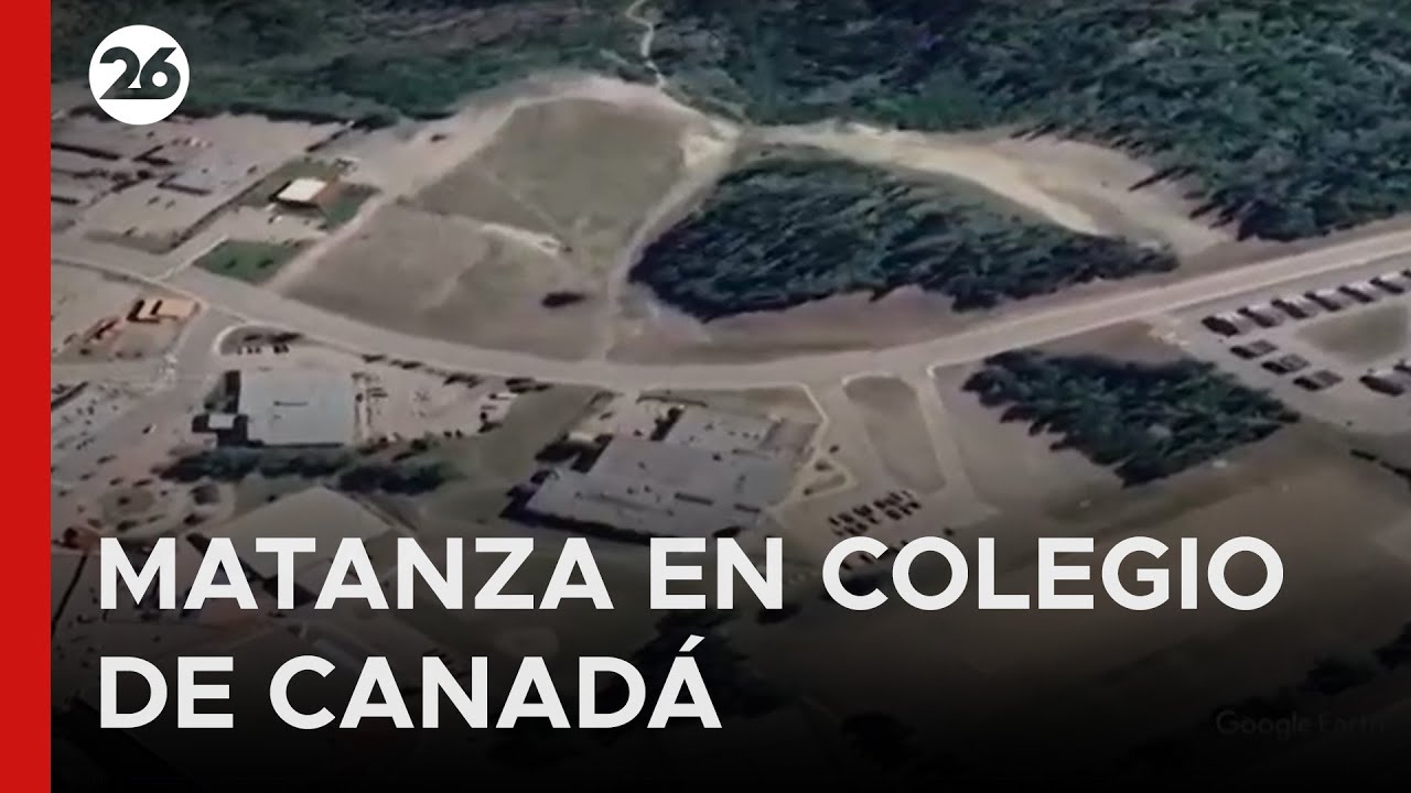 🇨🇦 MASACRE ESCOLAR | Un ataque armado deja una decena de fallecidos en un colegio de Canadá