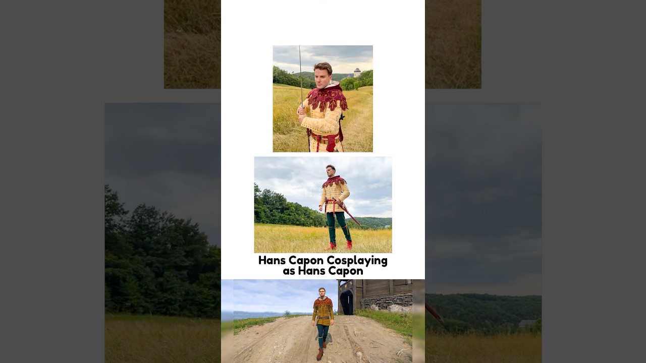 Hans Capon w cosplayu jako Hans Capon - KCD2