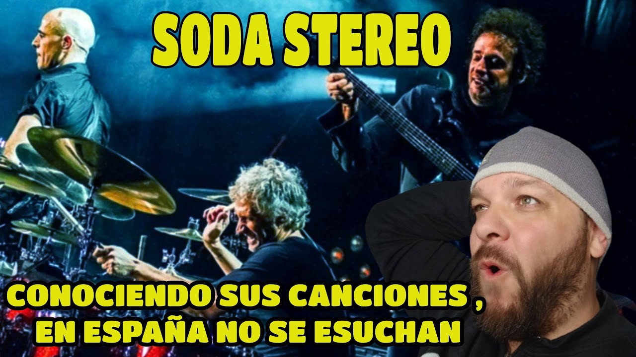 SODA STEREO | NO EXISTES |🔥 CANTANTE ESPAÑOL REACCIONA, REACTIONS & ANALYSIS😈