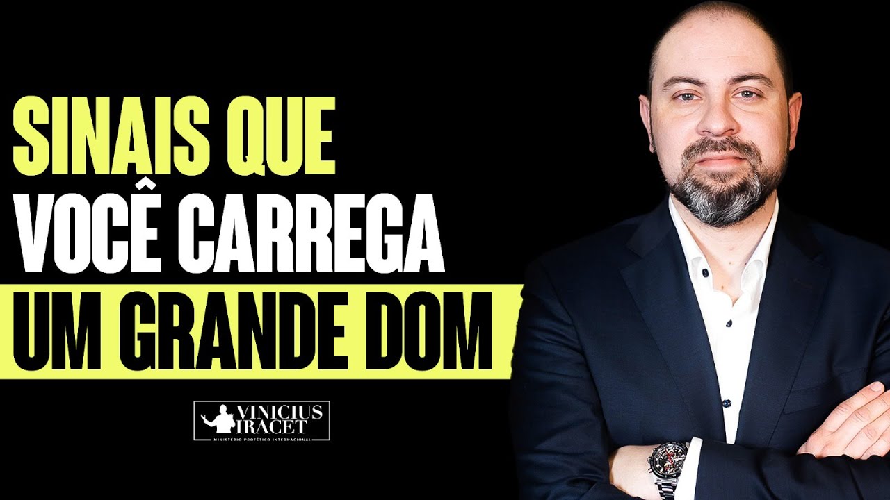 SINAIS DE QUEM TEM UM GRANDE CHAMADO, DESTINO OU PROPÓSITO | Profeta Vinicius Iracet