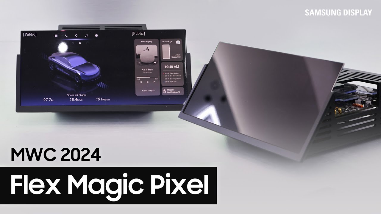 [MWC 2024] 나는 보이지만 상대방은 안 보인다? 프라이버시 지켜주는 마법 같은 디스플레이의 등장✨