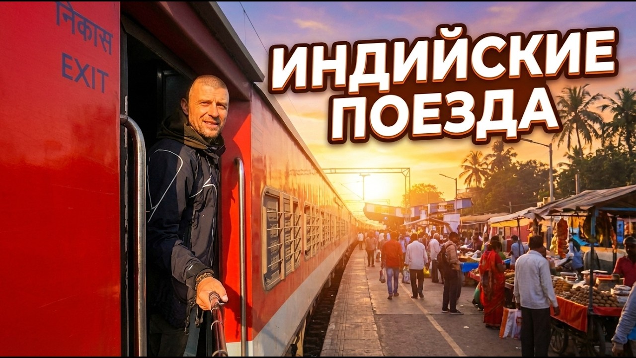 Шокирующие поезда Индии. Какие бывают поезда? Что надо знать перед поездкой по Индии
