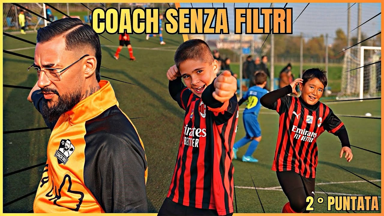 Coach senza filtri ! Una giornata di campionato clamorosa . EP2 parte 1 #football #sports #kids 
