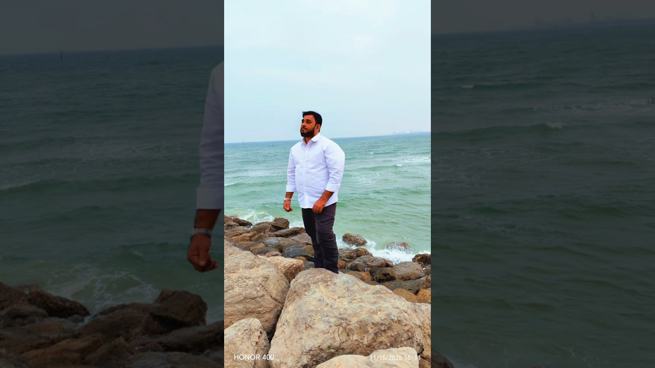 Kuwait city Fahaheal alkout beach