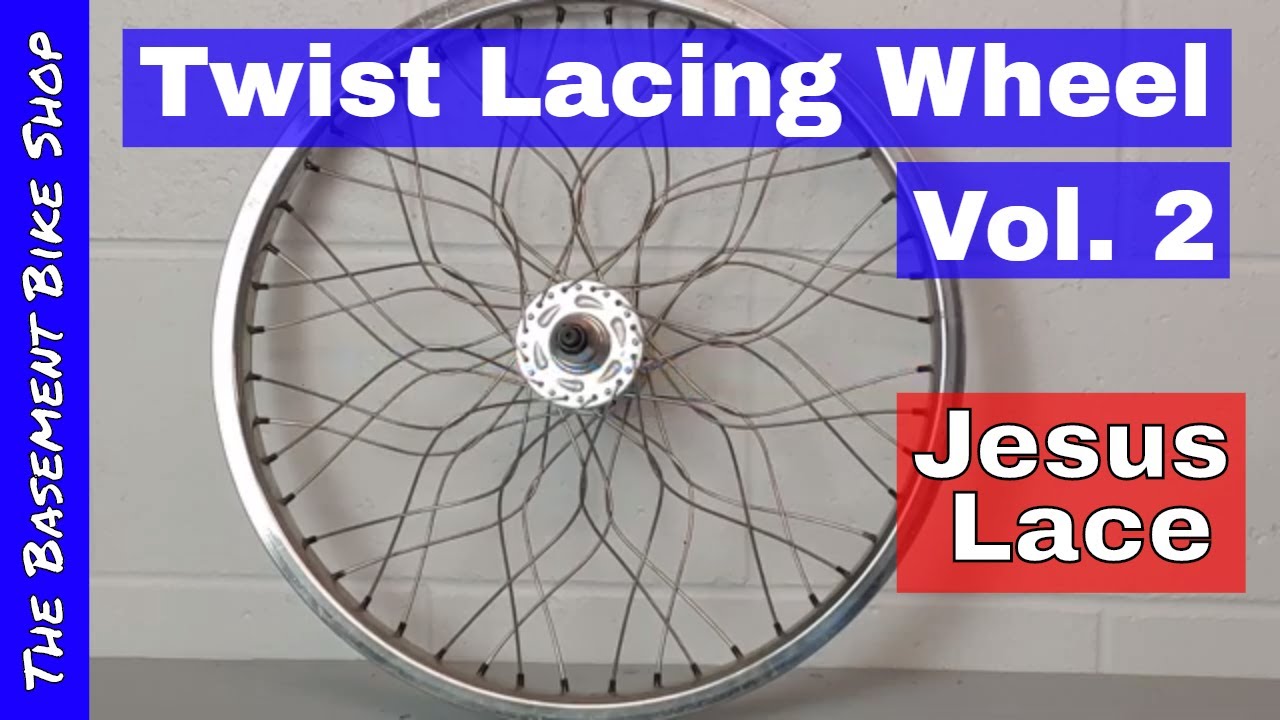 How To Twist Lace BMX Wheels Vol. 2- Jesus Lace