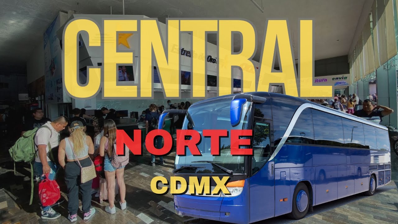 CENTRAL DE AUTOBUSES NORTE CDMX. #autobuses #central
