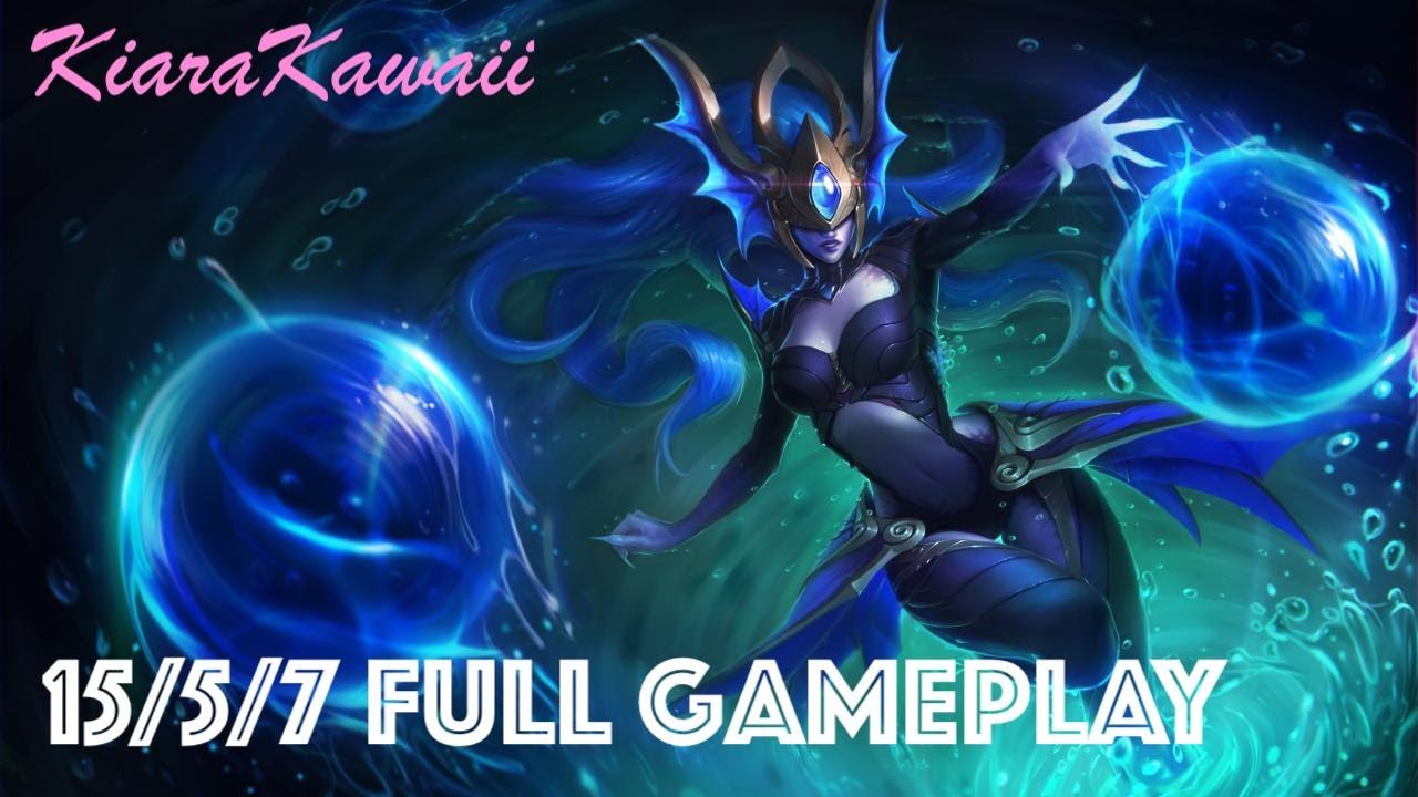 KiaraKawaii | 15/5/7 Syndra Mid Full Gameplay [Preseason 10]