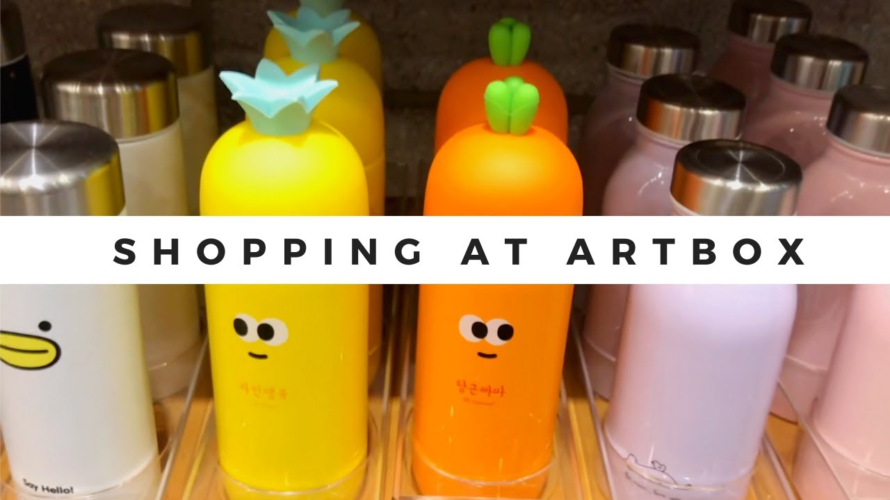 Shopping at Artbox Korea for Cute Kawaii Stuff!