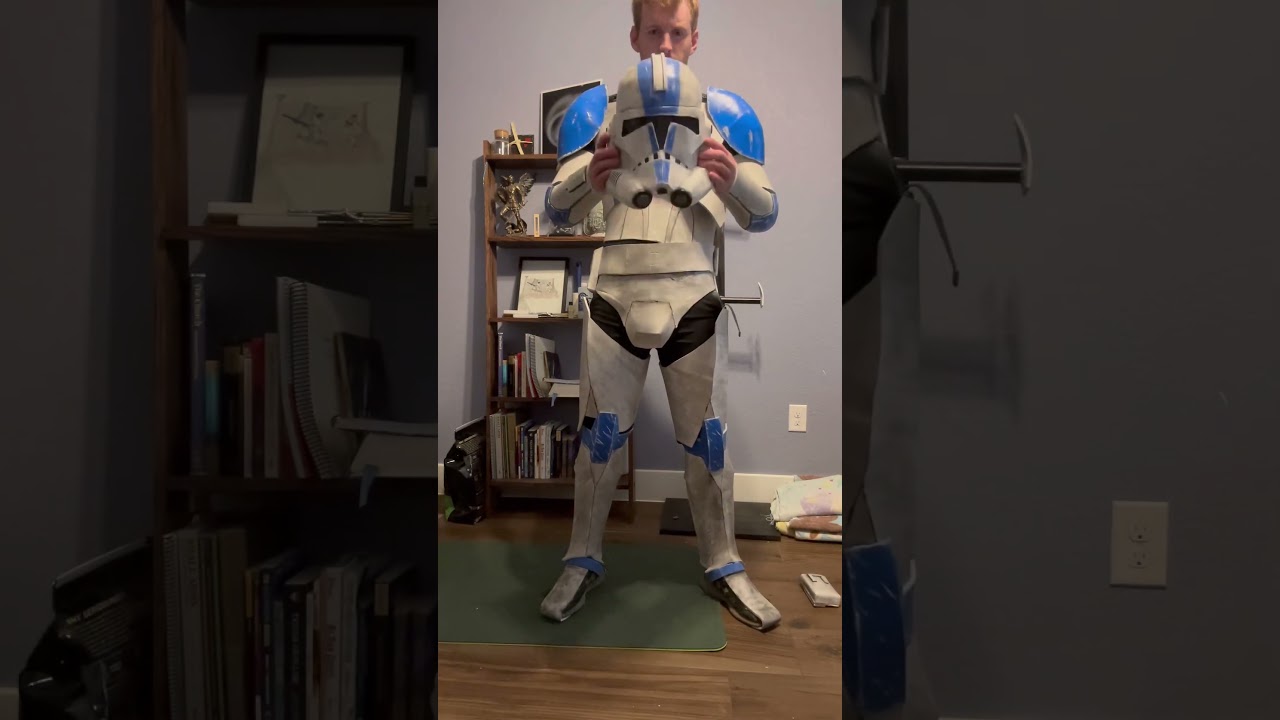 Clone trooper armor build 360 visual overview