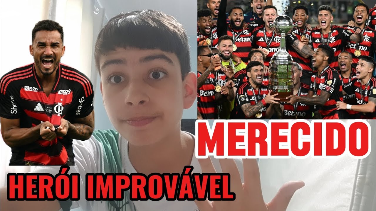 Flamengo campeão da libertadores e do brasileiro, Danilo predestinado decidiu! Fla é o maior do BR?
