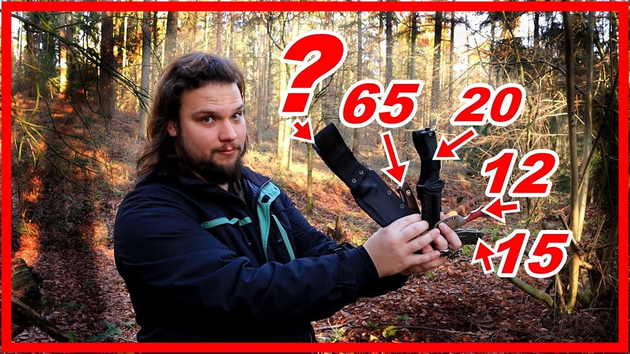Top 5 Outdoor Messer 🔪 | Für Bushcraft Survival Camping