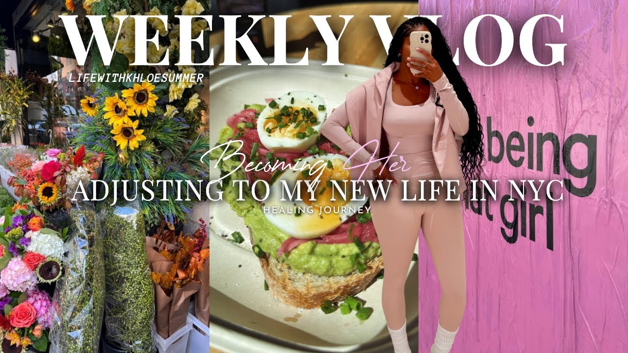 WEEKLY VLOG| Adjusting to MY NEW LIFE IN NYC| Fall Inspo Haul| Pilates| NYFW Prep| Procrastinating?!