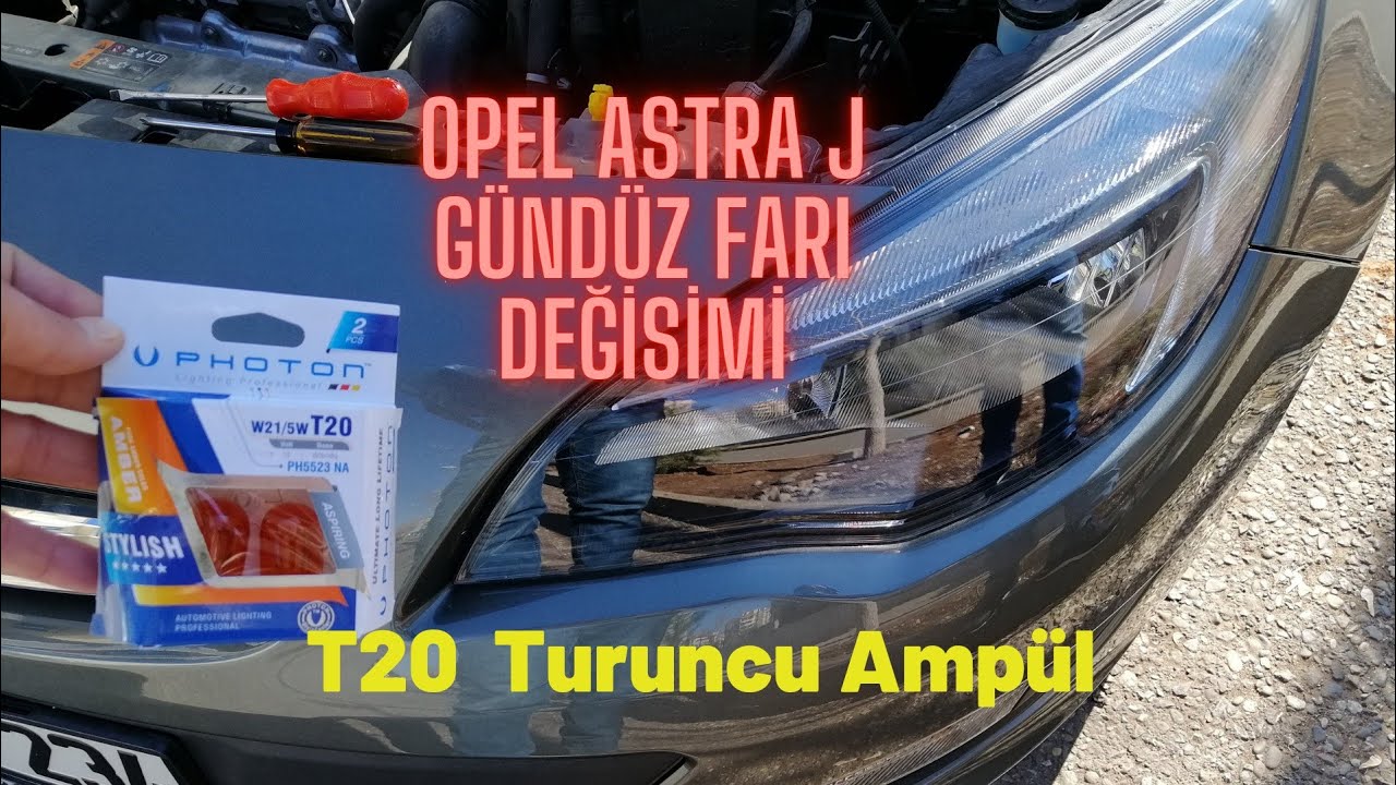 Astra J Gündüz Farı Renk Değişimi.