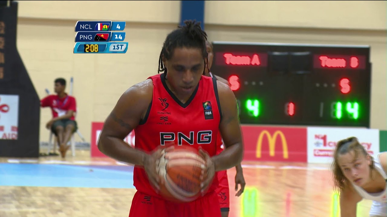New Caledonia v Papua New Guinea (Womens) Basketball, Pacific Games Samoa 2019
