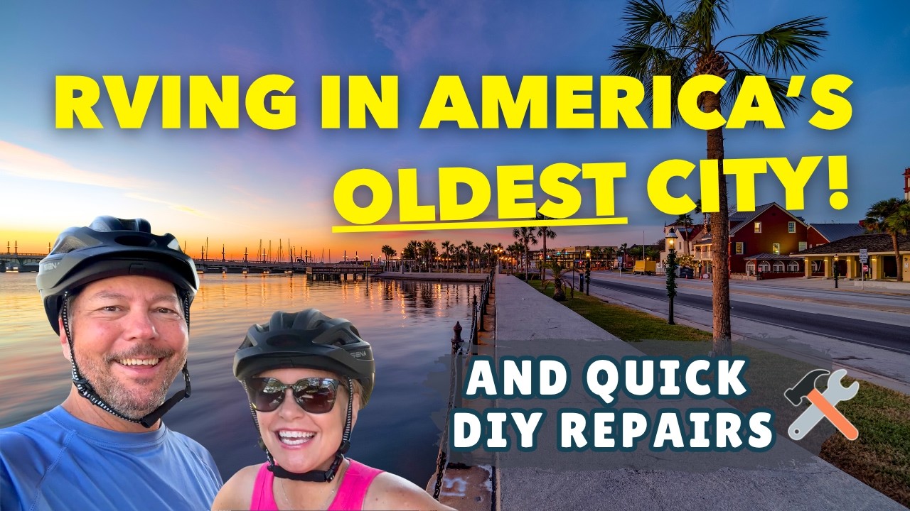 From Beach Bites to Bike Trails: RV Adventures in St. Augustine, FL!