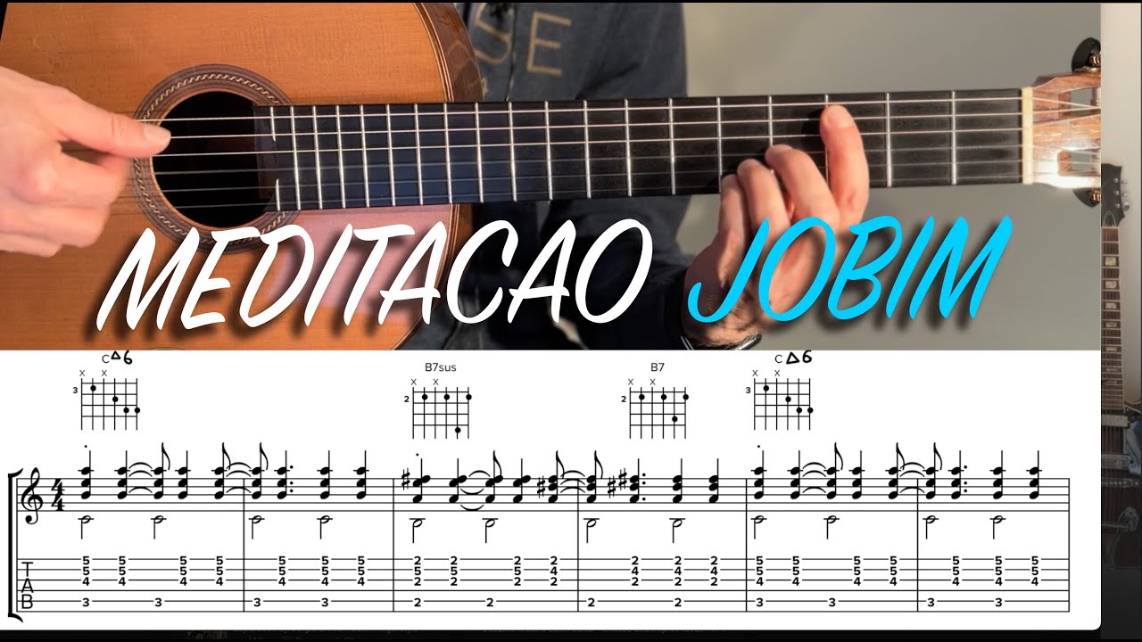 Meditacao Tutorial Bossa Nova Chords