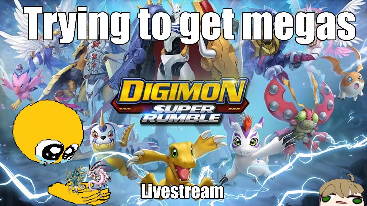 MORE MEGAS! And Main Story time!【Digimon Super Rumble】(Mochimon Server)
