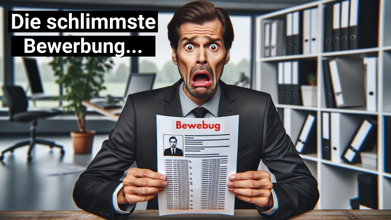 Die schlechteste Bewerbung aller Zeiten...