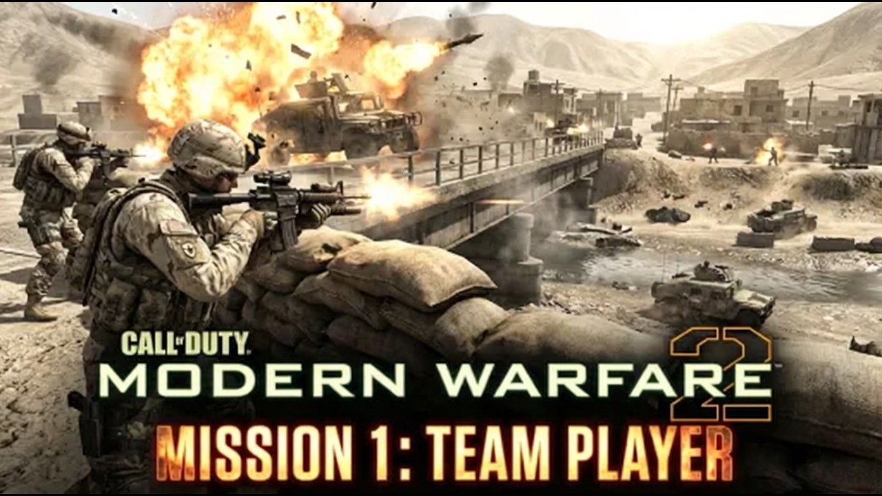 Call of Duty: Modern Warfare 2 – Mission 1 Walkthrough | Team Player Gameplay