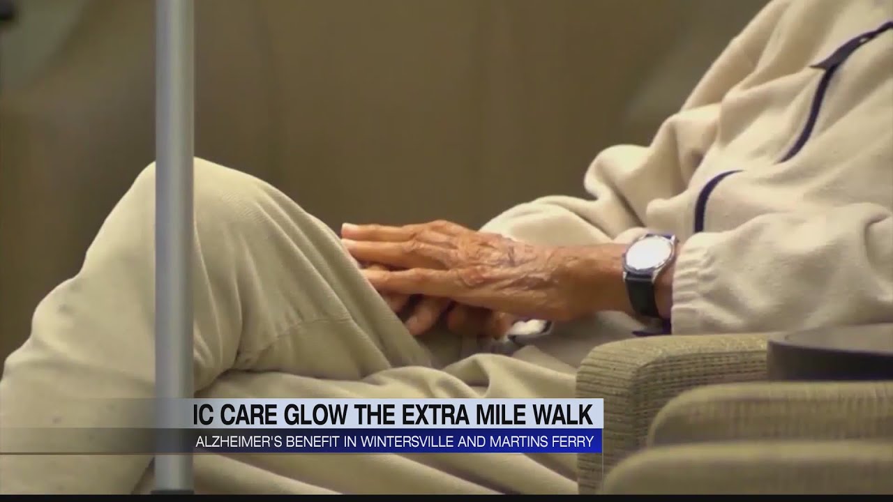 Glow the Extra Mile taking the Alzheimer's walk north