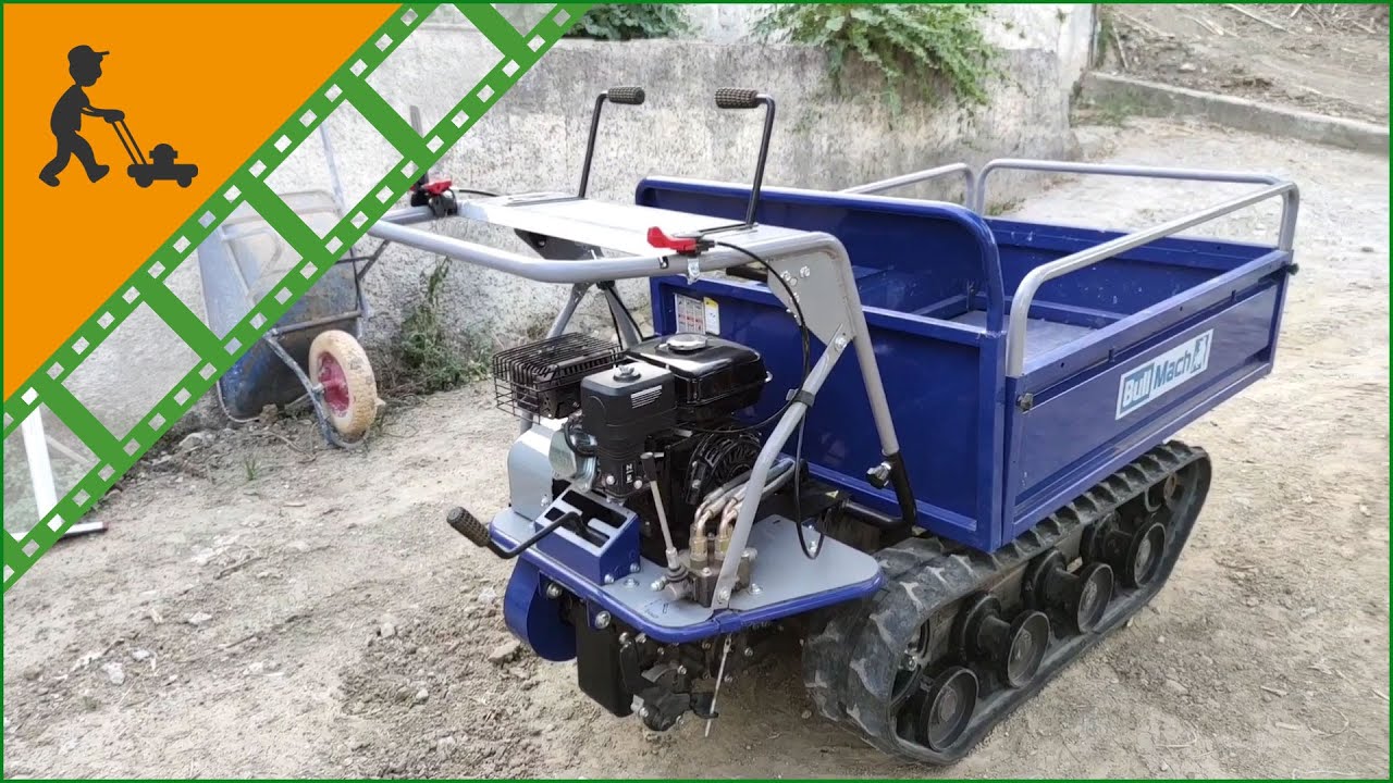 BullMach Helios 500 E Tracked Wheelbarrow - Hydraulic Extendable Barrow 500 Kg - Assembly tutorial
