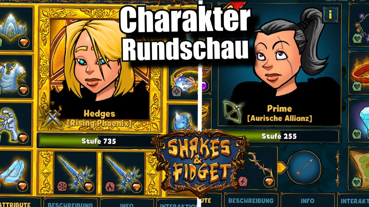 Shakes & Fidget - Reaktion auf eure Chars! Teil 1 *2395 SFGame