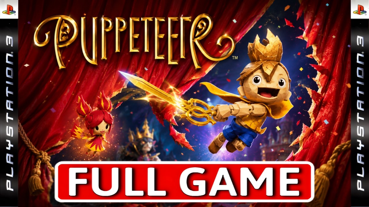 Puppeteer - FULL GAME Walkthrough Longplay