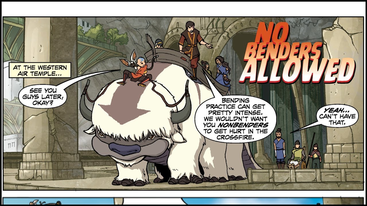 No Benders Allowed - The Lost Adventures - Avatar: The Last Airbender