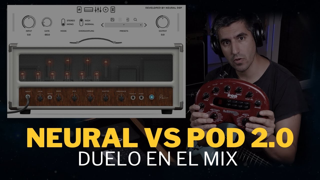 ¿Sigue siendo DIGNO? Line 6 POD 2.0 vs Neural DSP Plini
