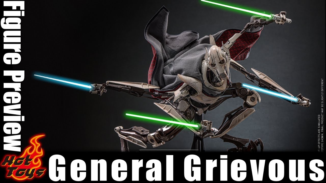スターウォーズ Ep.3 グリーヴァス将軍が待望のHotToys化！ / HotToys Star Wars Episode III - General Grievous Preview