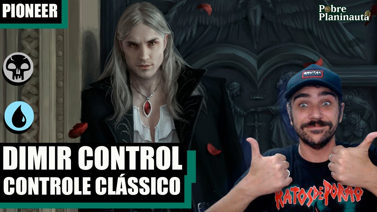 RESGATANDO CLÁSSICOS DO CONTROLE PRETO E AZUL - Dimir Control - MTG PIONEER