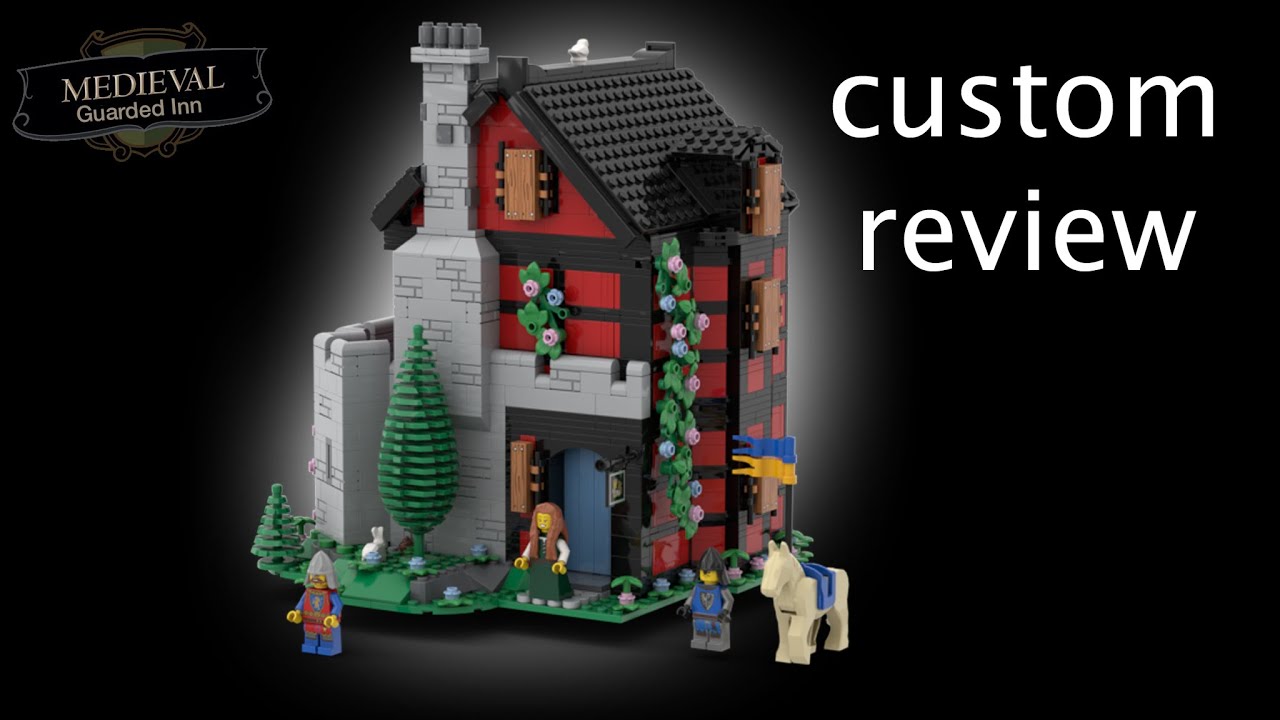 Medieval Guarded Inn Custom Lego Creation Review