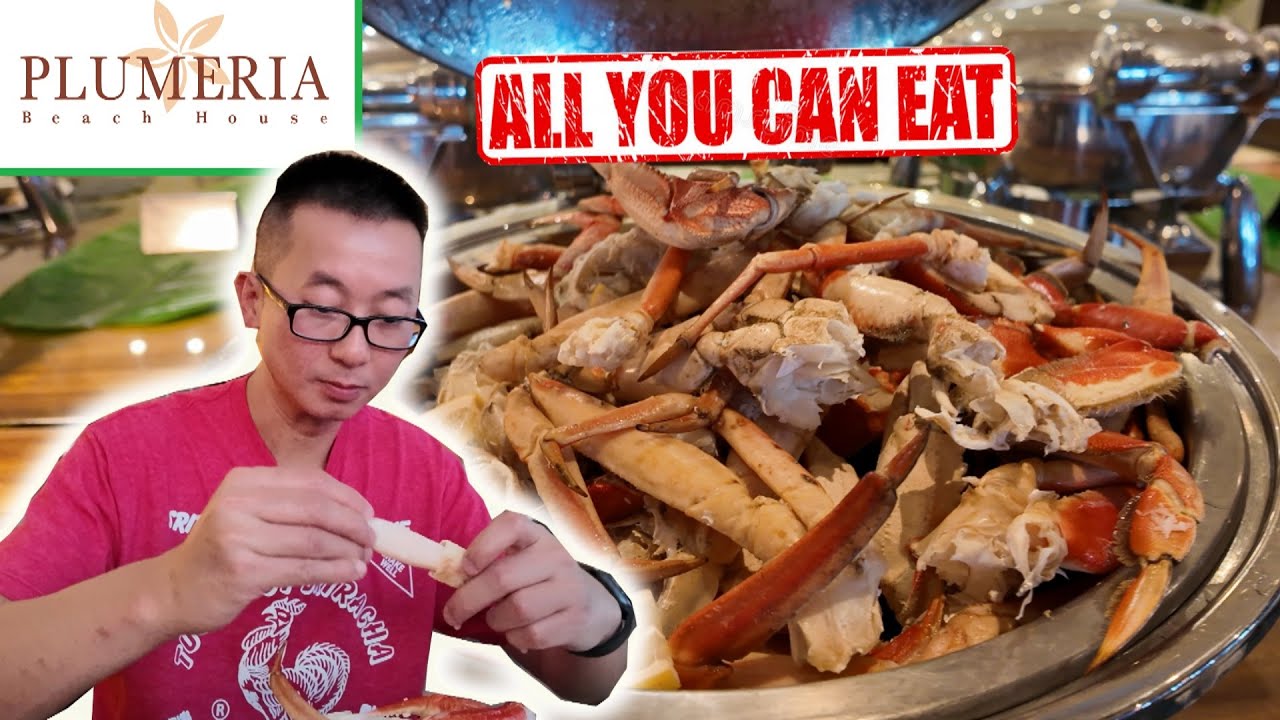 $90 for All You Can Eat SEAFOOD incl. Dungeness Crab with a Beachfront View @ Plumeria Beach House