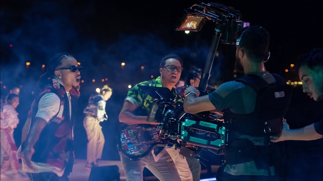 FIFA Official Music Video Arhabo Behind The Scenes | GIMS | OZUNA | REDONE | BTS | Qatar 2022 4K